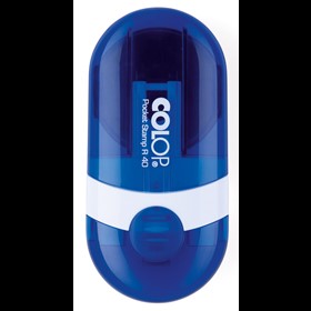 Pocket Stamp R40 indigo alm azul         
