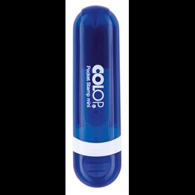 Mini Pocket Stamp azul alm s/tinta      