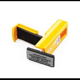 Pocket Stamp 20 PLUS amarillo alm azul   