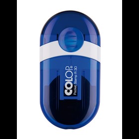 Pocket Stamp R30 indigo alm roja