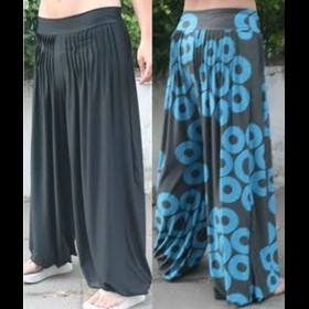 Pantalones bombachos con estampado