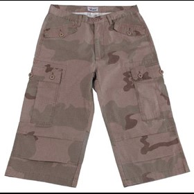 Pantalones con estampado militar