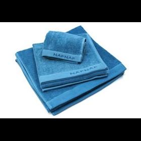 Juego de toallas azul