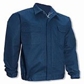 Parka fina de color azul